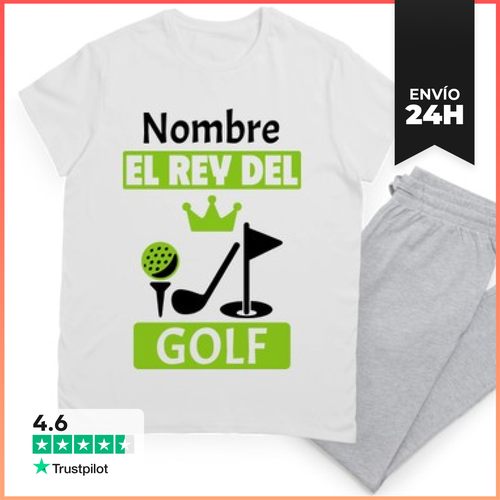 Pijama El Rey Del Golf Personalizado LaTostadora - latostadora.com - Modalova