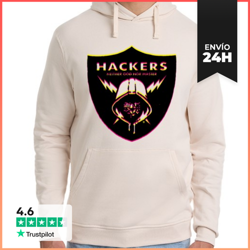 Sudadera Unisex Con Capucha Hackers - Neither God Nor Master - latostadora.com - Modalova