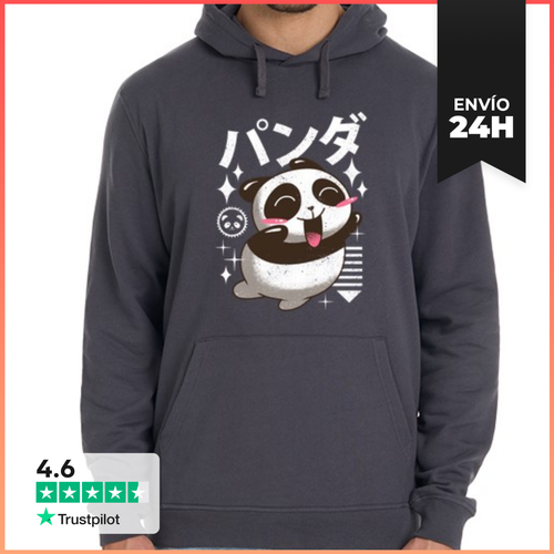 Sudadera Unisex Con Capucha Panda Kawaii LaTostadora - latostadora.com - Modalova