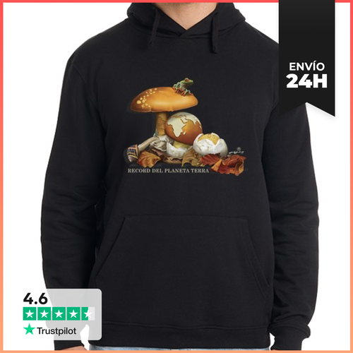 Sudadera Unisex Con Capucha SPL06 - Setas LaTostadora - latostadora.com - Modalova