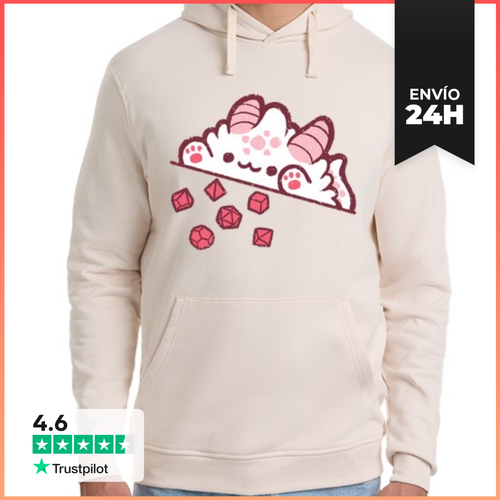 Sudadera Unisex Con Capucha Gato Bongo Dnd LaTostadora - latostadora.com - Modalova