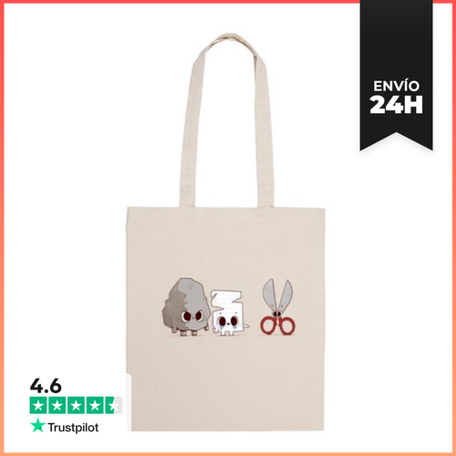 Bolsa De Tela Rock Paper Bully LaTostadora - latostadora.com - Modalova