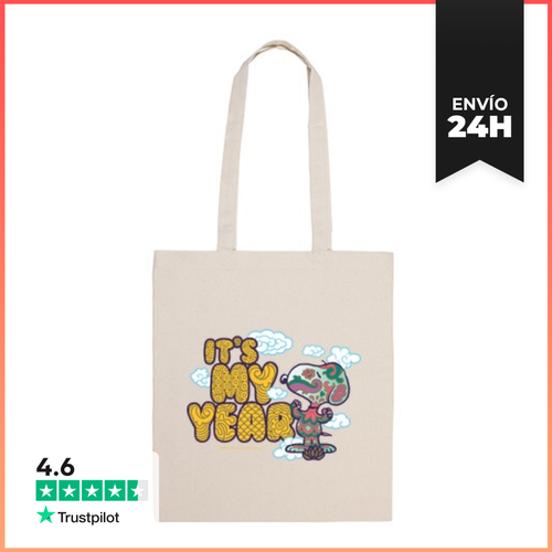 Bolsa De Tela Its My Year Snoopy LaTostadora - latostadora.com - Modalova