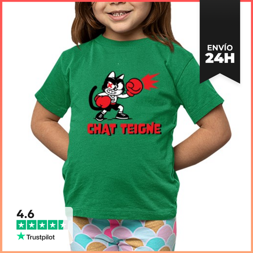 Camiseta Clásica Para Niños Chat Con Pulgas LaTostadora - latostadora.com - Modalova