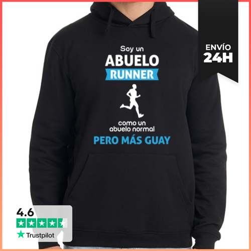 Sudadera Unisex Con Capucha Abuelo Runner LaTostadora - latostadora.com - Modalova