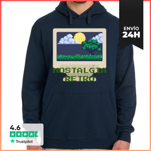 Sudadera Unisex Con Capucha Nostalgia Retro LaTostadora - latostadora.com - Modalova