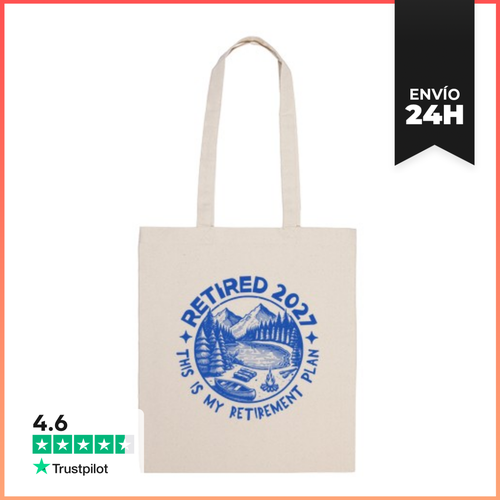 Bolsa De Tela Retired 2027 This Is My Retirement Plan LaTostadora - latostadora.com - Modalova