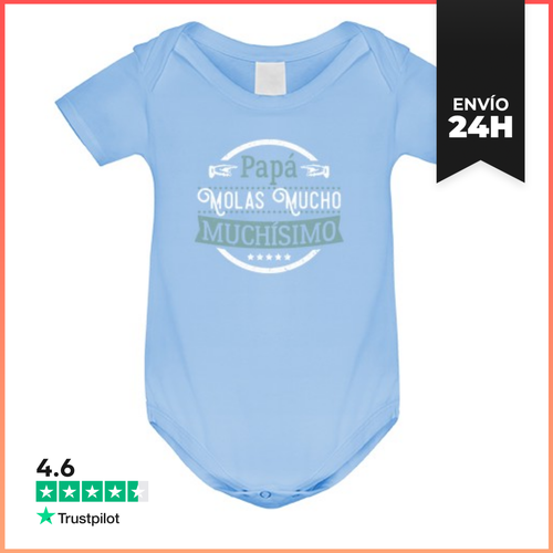 Body Bebé Papá Molas Mucho Muchísimo LaTostadora - latostadora.com - Modalova