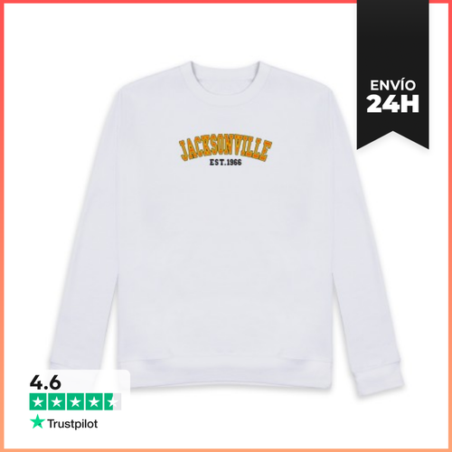 Sudadera Unisex Jacksonville Est 1966 LaTostadora - latostadora.com - Modalova