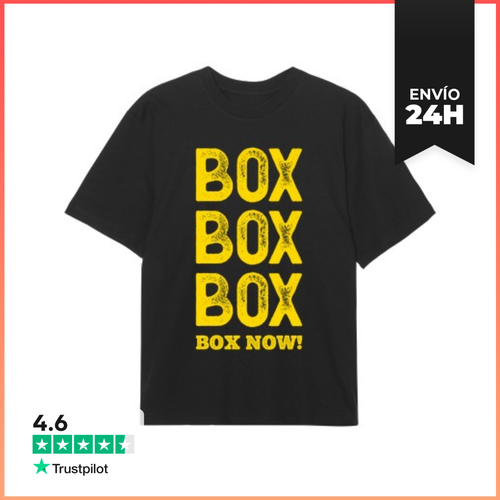 Camiseta Oversize BOX BOX BOX BOX NOW F1 LaTostadora - latostadora.com - Modalova