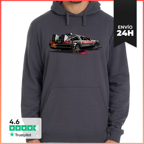 Sudadera Unisex Con Capucha No Future LaTostadora - latostadora.com - Modalova