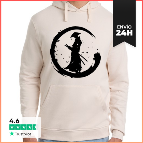 Sudadera Unisex Con Capucha Enso Ronin LaTostadora - latostadora.com - Modalova
