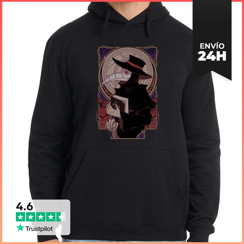 Sudadera Unisex Con Capucha Doctor De La Peste Oscura LaTostadora - latostadora.com - Modalova