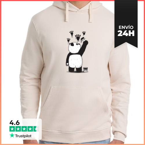 Sudadera Unisex Con Capucha Pandalism LaTostadora - latostadora.com - Modalova