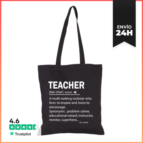 Bolsa De Tela Profesor Ingles LaTostadora - latostadora.com - Modalova