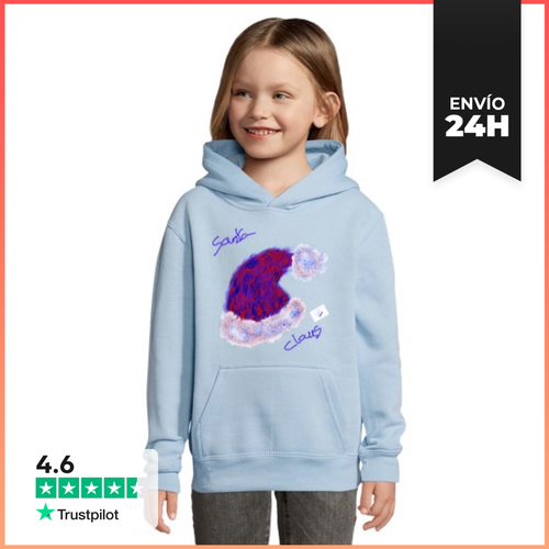 Sudadera Para Niños Con Capucha Gorro Santa Claus LaTostadora - latostadora.com - Modalova