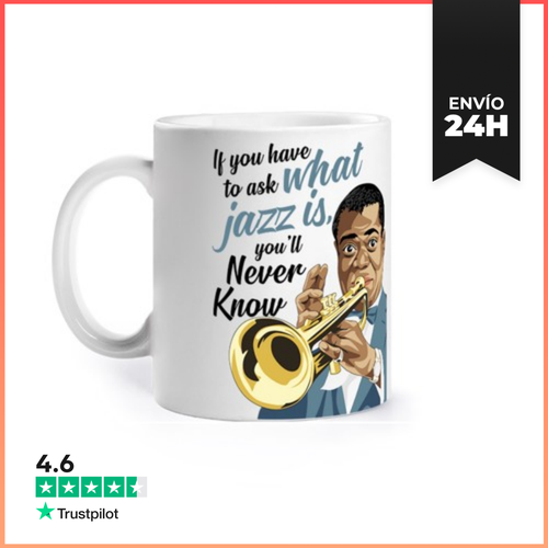 Taza ARMSTRONG What Jazz Is LaTostadora - latostadora.com - Modalova