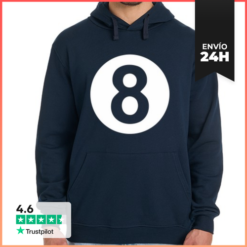 Sudadera Unisex Con Capucha 8 Bola Billar Pool LaTostadora - latostadora.com - Modalova