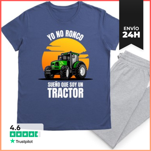 Pijama Yo No Ronco Sueño Que Soy Un Tractor LaTostadora - latostadora.com - Modalova