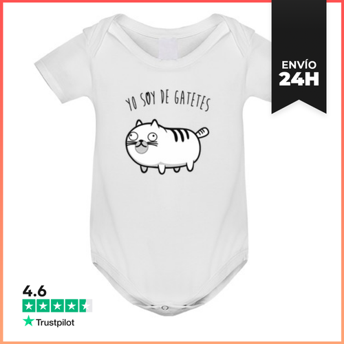 Body Bebé Yo Soy De Gatetes LaTostadora - latostadora.com - Modalova