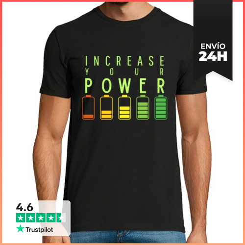 Camiseta Hombre Clásica Aumenta Tu Poder LaTostadora - latostadora.com - Modalova
