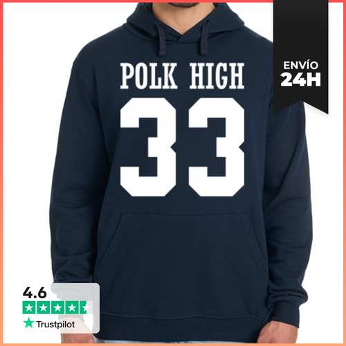 Sudadera Unisex Con Capucha Polk High 33 (Al Bundy) LaTostadora - latostadora.com - Modalova