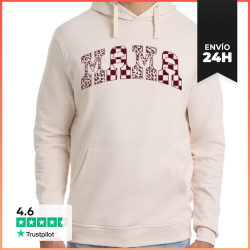 Sudadera Unisex Con Capucha MAMA RETRO VINTAGE LaTostadora - latostadora.com - Modalova