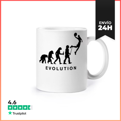 Taza Evoluciones Del Baloncesto LaTostadora - latostadora.com - Modalova