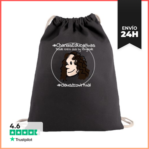 Mochila Saco Con Cuerdas Aniversario Círculo Blanco LaTostadora - latostadora.com - Modalova