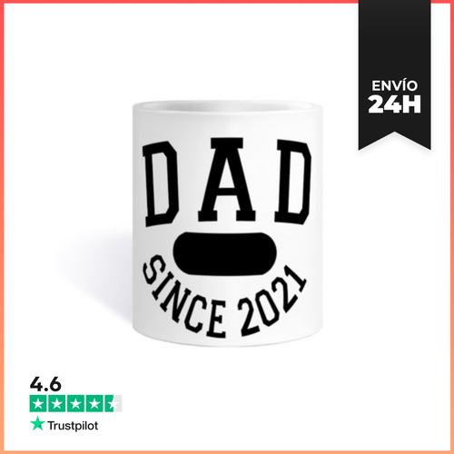 Taza Dad Since 2021 Desde LaTostadora - latostadora.com - Modalova