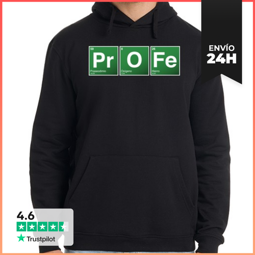 Sudadera Unisex Con Capucha PrOFe Tabla Periódica LaTostadora - latostadora.com - Modalova