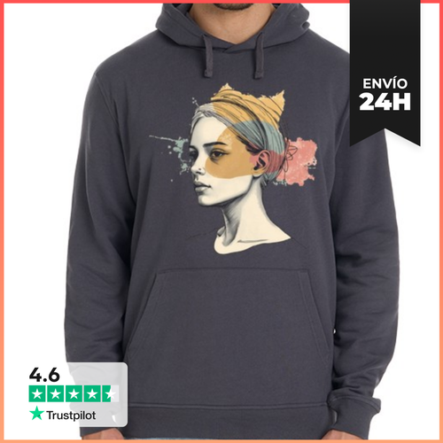 Sudadera Unisex Con Capucha Estilo Antígona Boho Chic Rectitud - latostadora.com - Modalova