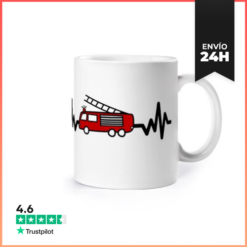 Taza Camión De Bomberos Bombero LaTostadora - latostadora.com - Modalova