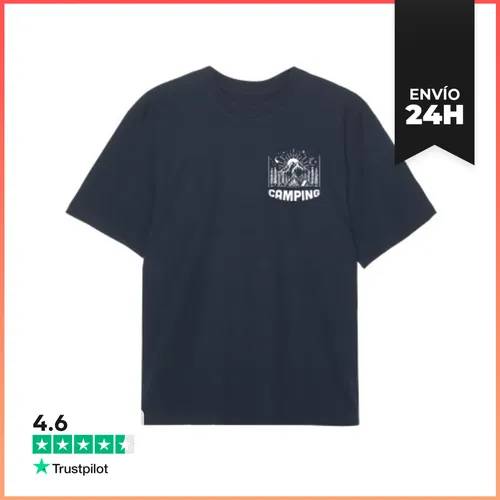 Camiseta Oversize Ven A Nuestro Camping LaTostadora - latostadora.com - Modalova