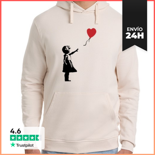Sudadera Unisex Con Capucha Girl With Balloon Regalos Para Mi - latostadora.com - Modalova