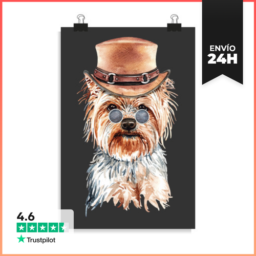 Póster Vertical Terrier LaTostadora - latostadora.com - Modalova