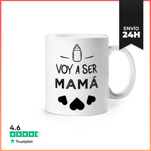 Taza Voy A Ser Mama LaTostadora - latostadora.com - Modalova