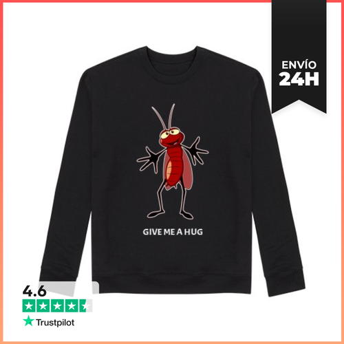 Sudadera Unisex Abrazo De Cucaracha LaTostadora - latostadora.com - Modalova