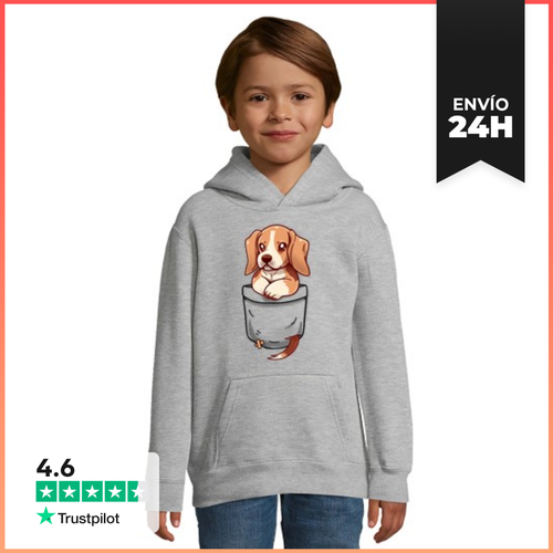 Sudadera Para Niños Con Capucha Bolsillo Lindo Beagle LaTostadora - latostadora.com - Modalova