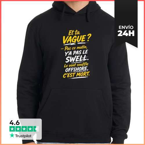 Sudadera Unisex Con Capucha El Viento Sopla Mar Adentro Está - latostadora.com - Modalova
