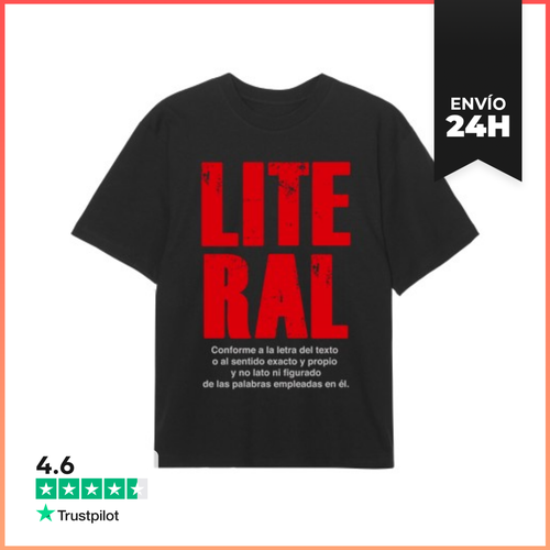 Camiseta Oversize LITERAL LaTostadora - latostadora.com - Modalova