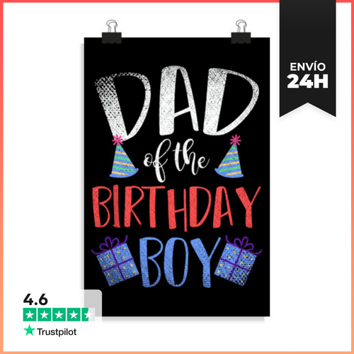 Póster Vertical Padre De La Familia Padres Papá De Los - latostadora.com - Modalova