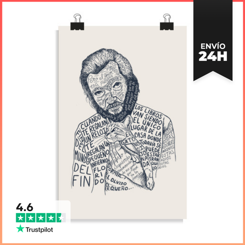 Póster Vertical Julio Con Letras LaTostadora - latostadora.com - Modalova