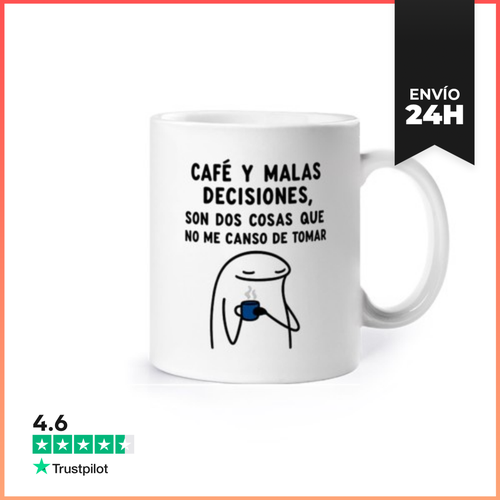 Taza Café Y Malas Decisiones LaTostadora - latostadora.com - Modalova
