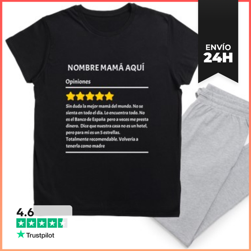 Pijama Opinion Mama Nombre Personalizable LaTostadora - latostadora.com - Modalova