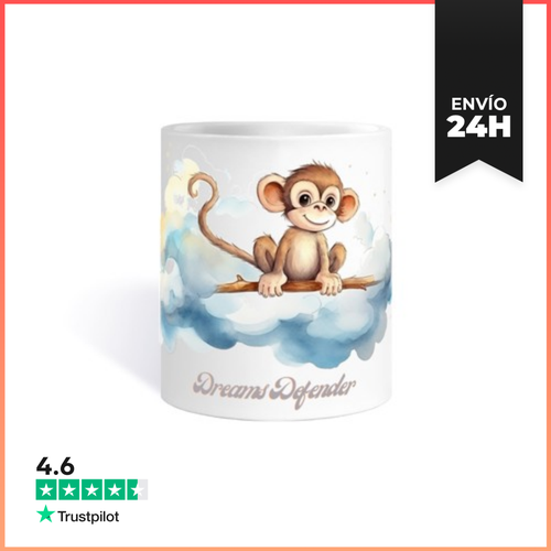 Taza Chimpancé Defensor De Sueños LaTostadora - latostadora.com - Modalova
