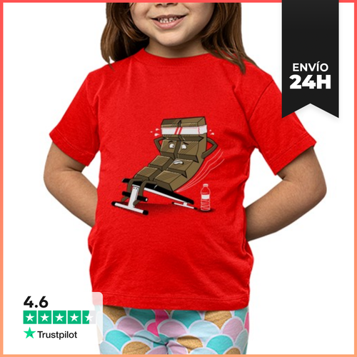 Camiseta Clásica Para Niños Choco Abdominal LaTostadora - latostadora.com - Modalova