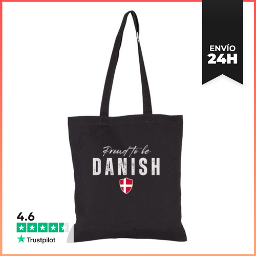 Bolsa De Tela Danés Orgulloso, Amo Dinamarca LaTostadora - latostadora.com - Modalova