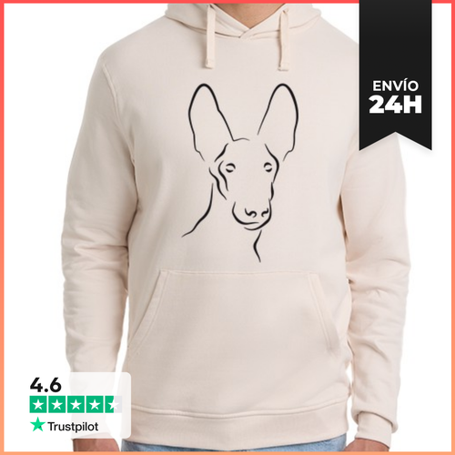 Sudadera Unisex Con Capucha Podenco Poco LaTostadora - latostadora.com - Modalova