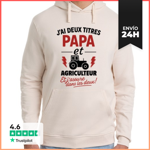 Sudadera Unisex Con Capucha Papá Y Agricultor Idea De Regalo - latostadora.com - Modalova